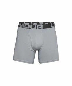 Under Armour Charged Cotton 6 Boxerjock 3pk - Mod Gray