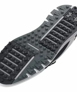 Under Armour Charged Draw 2 SL Golf Shoes White/Black -Clubs Shop under armour charged draw 2 sl golf shoes white black p12713 27713 image