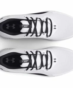 Under Armour Charged Draw 2 SL Golf Shoes White/Black -Clubs Shop under armour charged draw 2 sl golf shoes white black p12713 27714 image