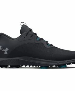 Under Armour Charged Draw 2 Wide Golf Shoes Black -Clubs Shop under armour charged draw 2 wide golf shoes black p12715 27722 image