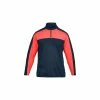 Under Armour Crestable EU Midlayer - Academy/Neon Coral -Clubs Shop under armour crestable eu midlayer academy neon coral p392 1072 image