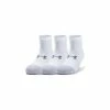 Under Armour Heatgear Socks Locut - White/White/Steel 1 Under Armour Heatgear Socks Locut - White/White/Steel -Clubs Shop under armour heatgear socks locut white white steel p1318 2477 image
