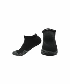 Under Armour Heatgear Socks NS - Black/Black/Steel