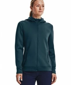 Under Armour Ladies Storm Daytona FZ Hoodie - Blue Note