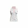 Under Armour Ladies Zinger Sleeveless Polo - White/Beta Tint -Clubs Shop under armour ladies zinger sleeveless polo white beta tint p1284 2409 image