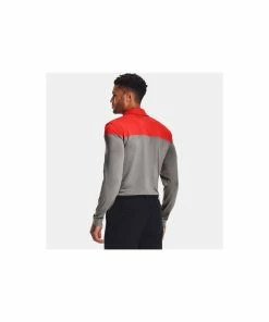 Under Armour Long Sleeve Playoff Polo - FIRE/Concrete -Clubs Shop under armour long sleeve playoff polo fire concrete p6899 13401 image