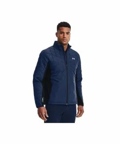 Under Armour Mens ColdGear Reactor Hybrid Jacket Academy