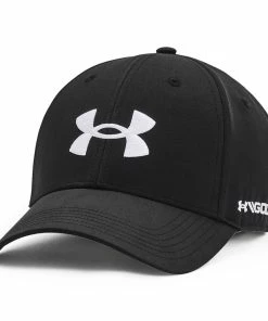 Under Armour Mens Golf96 Hat - Black/White - OSFM