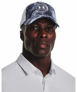 Under Armour Mens ISO Cap Ion Blue/White -Clubs Shop under armour mens iso cap ion blue white p12620 27518 image