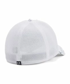 Under Armour Mens ISO Cap White/Sonar Blue -Clubs Shop under armour mens iso cap white sonar blue p12616 27508 image