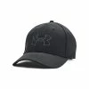 Under Armour Mens Iso-chill Driver Mesh Adj Black Cap OSFM -Clubs Shop under armour mens iso chill driver mesh adj black cap osfm p8089 16339 image