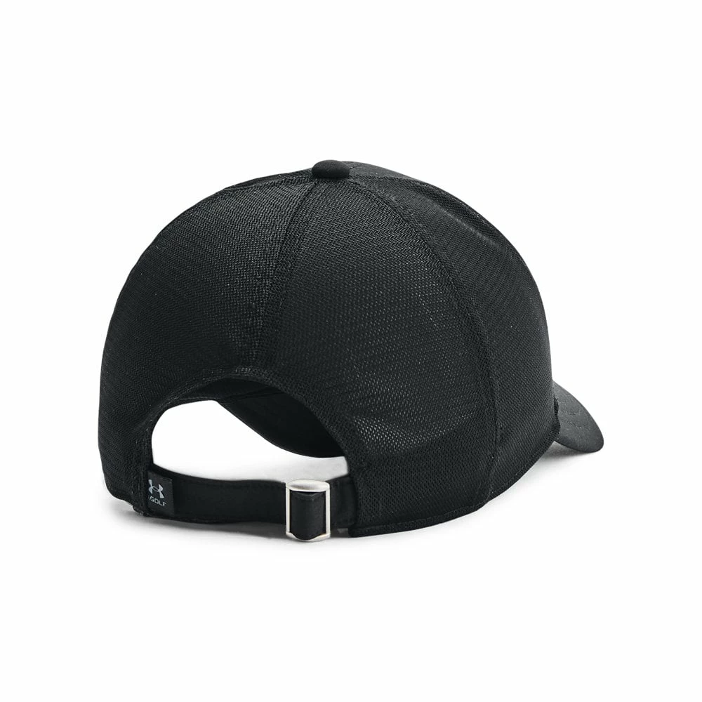 Under Armour Mens Iso-chill Driver Mesh Adj Black Cap OSFM 4 Under Armour Mens Iso-chill Driver Mesh Adj Black Cap OSFM - Image 2