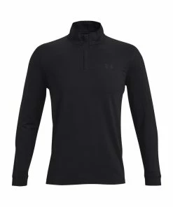 Under Armour Mens Playoff 2.0 1/4 Zip Black