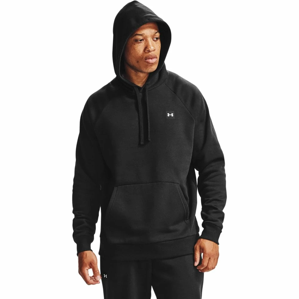 Under Armour Mens Rival Fleece Hoodie Black 3 Under Armour Mens Rival Fleece Hoodie Black