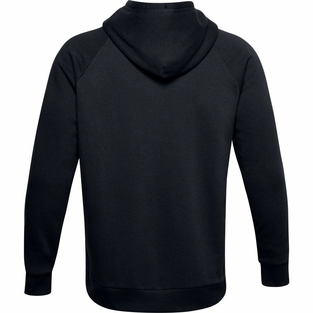 Under Armour Mens Rival Fleece Hoodie Black 6 Under Armour Mens Rival Fleece Hoodie Black - Image 4