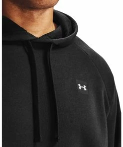 Under Armour Mens Rival Fleece Hoodie Black 11 Under Armour Mens Rival Fleece Hoodie Black -Clubs Shop under armour mens rival fleece hoodie black p8063 16263 image