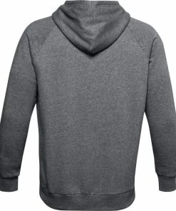 Under Armour Mens Rival Fleece Hoodie Pitch Gray Heather -Clubs Shop under armour mens rival fleece hoodie pitch gray heather p8180 16691 image