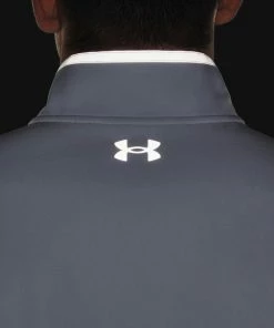 Under Armour Mens Storm Daytona 1/2 Zip - White/Halo Gray -Clubs Shop under armour mens storm daytona 1 2 zip white halo gray p7639 15243 image