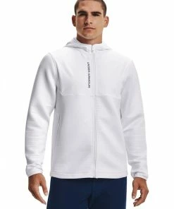 Under Armour Mens Storm Daytona Full-Zip White/Halo Gray