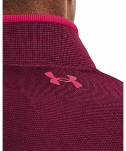 Under Armour Mens Storm SweaterFleece HZ Pink -Clubs Shop under armour mens storm sweaterfleece hz pink p8144 16576 image