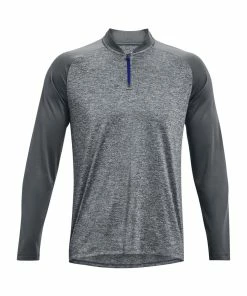 Under Armour Mens Tech 2.0 Novelty 1/4 Zip Pitch Gray -Clubs Shop under armour mens tech 2 0 novelty 1 4 zip pitch gray p8174 16674 image
