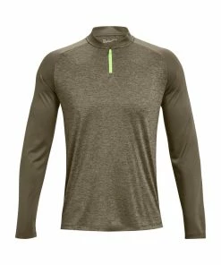 Under Armour Mens Tech 2.0 Novelty 1/4 Zip Tent Green -Clubs Shop under armour mens tech 2 0 novelty 1 4 zip tent green p8205 16795 image