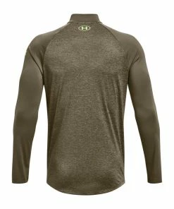 Under Armour Mens Tech 2.0 Novelty 1/4 Zip Tent Green -Clubs Shop under armour mens tech 2 0 novelty 1 4 zip tent green p8205 16796 image