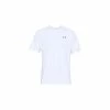 Under Armour Men's Tech Tee - White/OVERCAST GRAY -Clubs Shop under armour mens tech tee white overcast gray p295 851 image