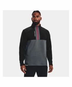 Under Armour Storm Daytona Zip Pitch Gray/Black 10 Under Armour Storm Daytona Zip Pitch Gray/Black -Clubs Shop under armour storm daytona zip pitch gray black p11367 24114 image