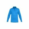 Under Armour Storm SF Heather Snap Mock - BLUE CIRCUIT -Clubs Shop under armour storm sf heather snap mock blue circuit p398 332 image
