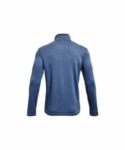 Under Armour Storm SweaterFleece 1/2 Zip - Mineral Blue -Clubs Shop under armour storm sweaterfleece 1 2 zip mineral blue p327 301 image