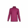 Under Armour Sweaterfleece Snap Mock - Charged Cherry -Clubs Shop under armour sweaterfleece snap mock charged cherry p402 340 image