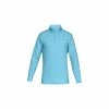Under Armour Sweaterfleece Snap Mock - Venetian Blue -Clubs Shop under armour sweaterfleece snap mock venetian blue p407 350 image