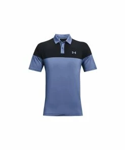 Under Armour T2G Blocked Polo - Mineral Blue/Black