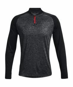 Under Armour Tech 2.0 Novelty 1/4 Zip Black -Clubs Shop under armour tech 2 0 novelty 1 4 zip black p8068 16281 image