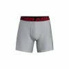 Under Armour Tech 6in 2 Pack Boxers - Mod Gray Light Heather/Gray -Clubs Shop under armour tech 6in 2 pack boxers mod gray light heather gray p448 1084 image