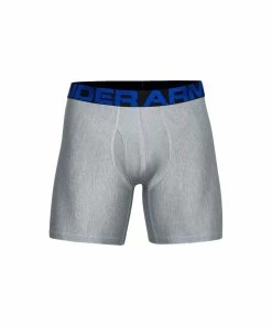 Under Armour Tech 6in Boxerjock 2pk - Academy/Mod Gray