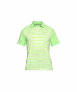 Under Armour Threadborne Boundless Polo - Lime/Zinc