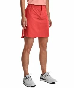 Under Armour Womens Links Woven Skort Vermillion