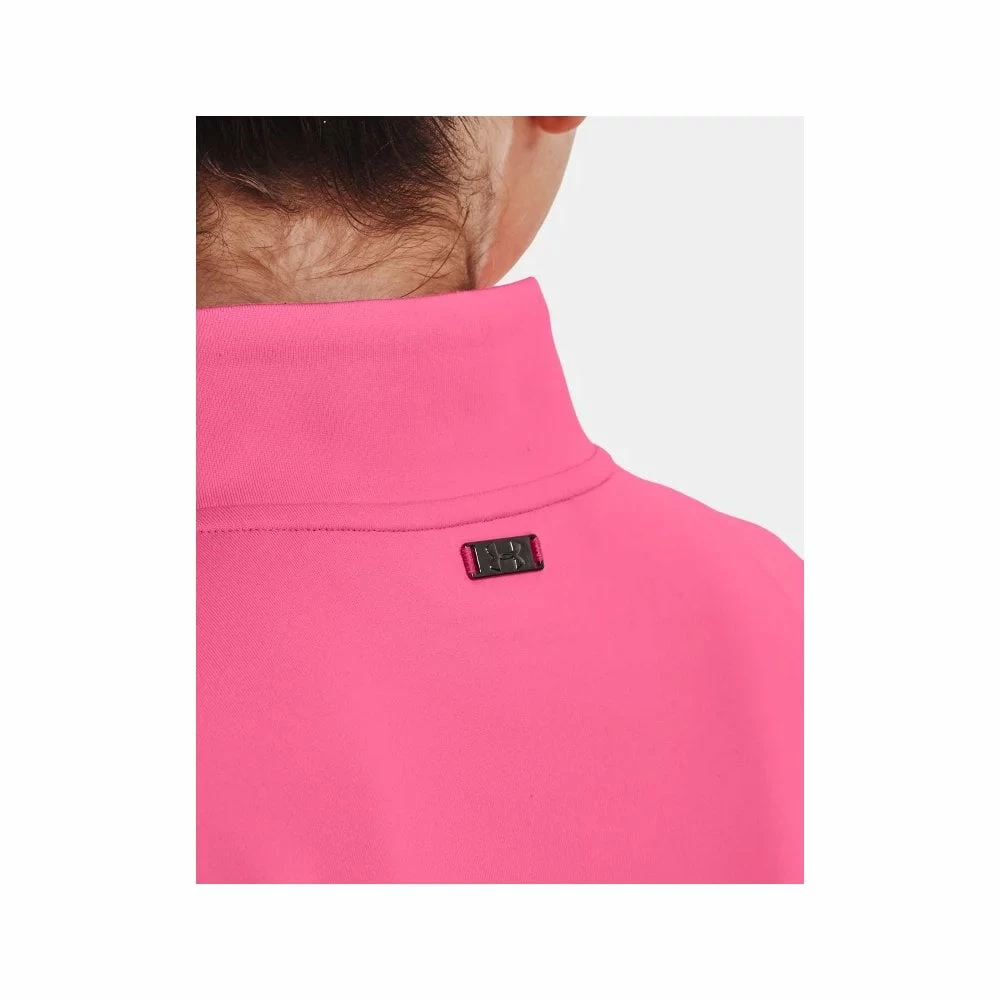 Under Armour Womens Storm Midlayer Zip PINK PUNK/Blue 5 Under Armour Womens Storm Midlayer Zip PINK PUNK/Blue - Image 3