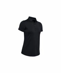 Under Armour Zinger Short Sleeve Polo - Black/Black
