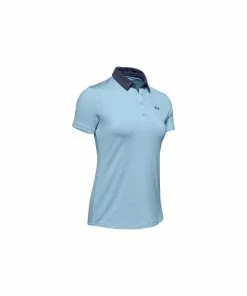 Under Armour Zinger Short Sleeve Polo - Blue Frost/Ink